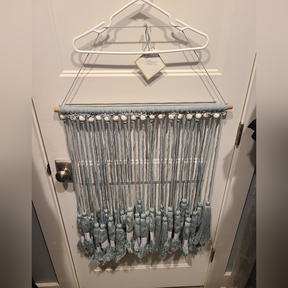 BRAND NEW Pottery Barn Teen beaded wall hanging